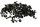 Schroevenset, kuipdeel, frame, resterende voorraad Kawasaki ZX-7R ZX750N 96-99