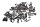 Ruuvivalikoima, runkoverhous BMW F 650 GS Dakar R13 0176 00-03