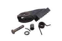 Fodstøtte forreste venstre, robust pedalpude BMW F 650 GS Dakar R13 0176 00-03