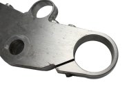 Bovenste vorkbrug, bevestiging van het stuurkoplager, schroefverbinding Kawasaki ZX-7R ZX750N 96-99
