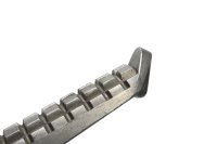 Voetsteun voor de passagier linksachter, compleet met veerbevestiging. Kawasaki ZX-7R ZX750N 96-99