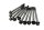 Motorbouten, schroevenset, cilinderkopbehuizing Kawasaki ZX-7R ZX750N 96-99