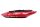 Cupolino posteriore sinistro e destro, rosso, codice 36040-1052 Kawasaki ZR-7S ZR750F/H 01-04