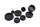 Täckkåpssats, karmpluggar, gummipluggar BMW R 1100 GS 259 0409 93-99
