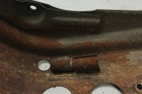 Placa estabilizadora del guardabarros trasero Yamaha XZ 550 11U 82-84
