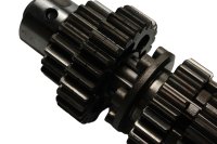 Gearbox shaft, shift shaft, gear set complete Kawasaki Z 650 KZ650B 77-80