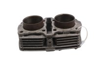 Bloc-cylindres, chemises de cylindres, ailettes de refroidissement, deux cylindres Honda CM 400 T NC01 80-83