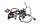 Kabelhärva, huvudkabel, kabelsats, säkring BMW F 650 GS Dakar R13 0176 00-03