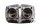 Carcasa del cilindro, cilindro doble, camisa del cilindro, aletas de refrigeración Honda CM 400 T NC01 80-83