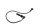 Tändstiftskontakt, tändkabel, höger sida, 5 kOhm motstånd BMW R 1100 GS 259 0409 93-99