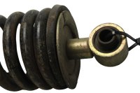 Amortiguador trasero con muelle central, amortiguador y muelle Yamaha XZ 550 11U 82-84