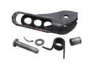 Fotstöd för förarens vänstra framsida, fällbar mekanism BMW F 650 GS Dakar R13 0176 00-03