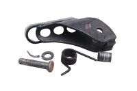 Fotstöd för förarens vänstra framsida, fällbar mekanism BMW F 650 GS Dakar R13 0176 00-03