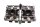 Topplock, ventilkåpa, fyrvägs insugningsgrenrör Kawasaki Z 650 KZ650B 77-80