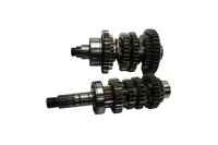 Transmissie hoofdas tussenas tandwielen schakelas Kawasaki ZX-7R ZX750N 96-99