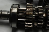 Transmissie hoofdas tussenas tandwielen schakelas Kawasaki ZX-7R ZX750N 96-99