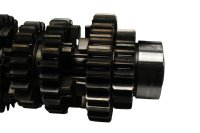 Transmissie hoofdas tussenas tandwielen schakelas Kawasaki ZX-7R ZX750N 96-99