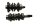 Transmissie hoofdas tussenas tandwielen schakelas Kawasaki ZX-7R ZX750N 96-99