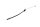 Gasvajer höger förgasare Bowdenvajer justerskruv BMW R 1100 GS 259 0409 93-99
