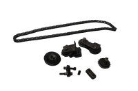 Kamkedjesats, kedjespännare, spännare, kedjehjul Kawasaki Z 650 KZ650B 77-80