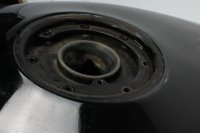 Brandstoftank, zwart, met Ninja-opschrift. Kawasaki ZX-7R ZX750N 96-99
