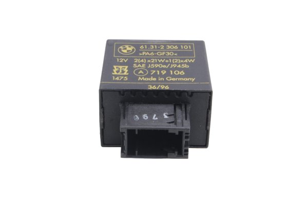 12V blinkersrelä, relästyrenhet, blinkersenhet BMW R 1100 GS 259 0409 93-99