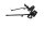 Strålkastarfäste fram, hornfäste BMW R 1100 GS 259 0409 93-99