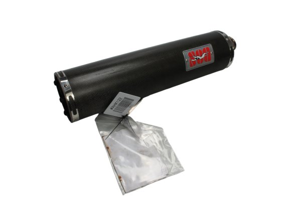 BOS Carbon uitlaatdemper Kawasaki ZX-7R ZX750N 96-99