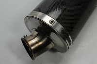 BOS Carbon uitlaatdemper Kawasaki ZX-7R ZX750N 96-99
