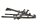 Achterframe, achterste subframe, achterste drager Kawasaki ZX-7R ZX750N 96-99