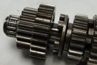 Växellådsaxel, kugghjul, växelaxel, manuell växellåda Kawasaki Z 650 KZ650B 77-80