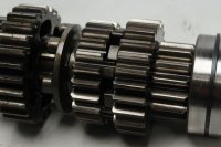 Växellådsaxel, kugghjul, växelaxel, manuell växellåda Kawasaki Z 650 KZ650B 77-80
