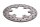 Bagbremseskive, boret rund, bremsesystem BMW F 650 GS Dakar R13 0176 00-03