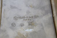 Bakre kåpa övre skyddskåpa gul BMW F 650 GS Dakar R13 0176 00-03
