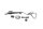 Bakre bromshandtag, fotbromspedalfäste BMW R 1100 GS 259 0409 93-99