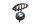 Emblemgrillskydd vänster logotyplist BMW F 650 GS Dakar R13 0176 00-03