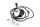 Sensore ABS sensore velocità anteriore generatore di impulsi BMW R 1100 GS 259 0409 93-99