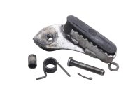 Fotstöd för förarens vänstra fram, gummifjäderfäste BMW R 1100 GS 259 0409 93-99