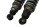 Rear left and right strut shock absorber Suzuki GSX 1100 F GV72C 88-96