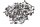 Skruvsats för kåpa/ram, skruvar, muttrar BMW R 1100 GS 259 0409 93-99