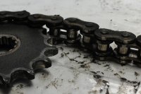Tandwiel, rondsel, ketting, complete aandrijfset Kawasaki ZX-7R ZX750N 96-99