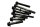 Schroevenset, motorbehuizing, pakkingen, veren Yamaha XS 750 SE 3L3 80-82