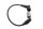 Ignition cable, spark plug connector, single cable BMW F 650 GS Dakar R13 0176 00-03