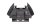 Rear cover, splash guard, rear panel BMW F 650 GS Dakar R13 0176 00-03