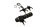 Shift drum, shift forks, gearbox, shifting Kawasaki Z 650 KZ650B 77-80