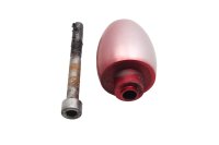 Handlebar weight, red handlebar end cover Kawasaki ZR 7S...