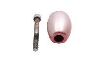 Handlebar weight, red handlebar end cover Kawasaki ZR 7S...