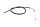 Throttle cable, Bowden cable, carburetor cable, throttle actuation Kawasaki ZR 7S ZR750F H 01-04