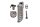 Rear right footrest support, folding mechanism Kawasaki ZR 7S ZR750F H 01-04