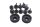 Sätesgummidämpare set BMW F 650 GS Dakar R13 0176 00-03